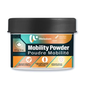 Welsdom Pets Mobility Powder | Joint Support Supplement for Cats & Dogs | Promotes Healthy Bones & Cartilage | Anti-Inflammatory Benefits | Bacon