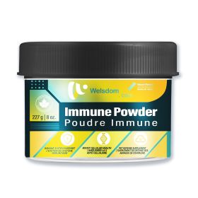 Welsdom Pets Body Defense Immune Powder | Immune System Support for Cats & Dogs | Antioxidant-Rich & Adaptogenic Formula | Bacon-Flavored for Eas
