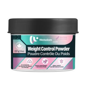 Welsdom Pet Weight Control Powder | Supports Healthy Weight Management for Cats & Dogs | Boosts Metabolism & Digestion | Natural Fat-Burning Ingr